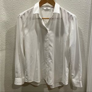 Uniqlo White Button Up